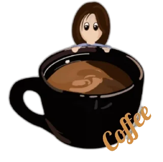 Стикер @CoFeeINka - 10