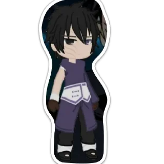 Sticker гача лайф анти итачи - 3