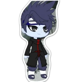 Sticker гача лайф анти итачи - 11