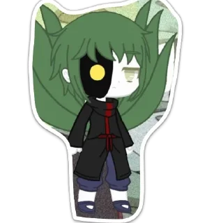 Sticker гача лайф анти итачи - 5