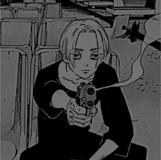 Sticker черный импульс. - 1