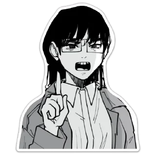 Sticker Joke comprehension devil - 5