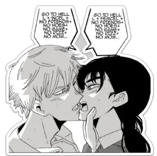 Sticker Joke comprehension devil - 8