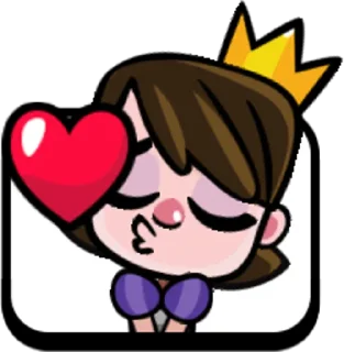 Sticker Clash Royale Emotes - 1