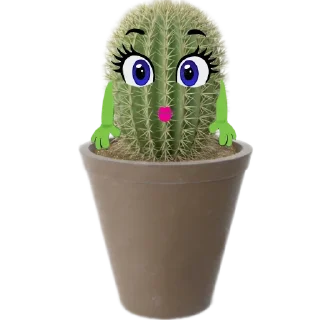 Стикер cactus @rpynnaTon - 3