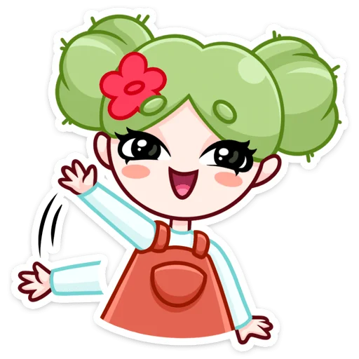 Sticker Кактусина (@TgSticker) - 7