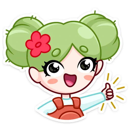 Sticker Кактусина (@TgSticker) - 6