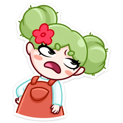 Sticker Кактусина (@TgSticker) - 5