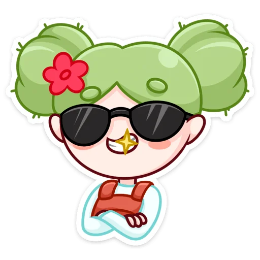 Sticker Кактусина (@TgSticker) - 0