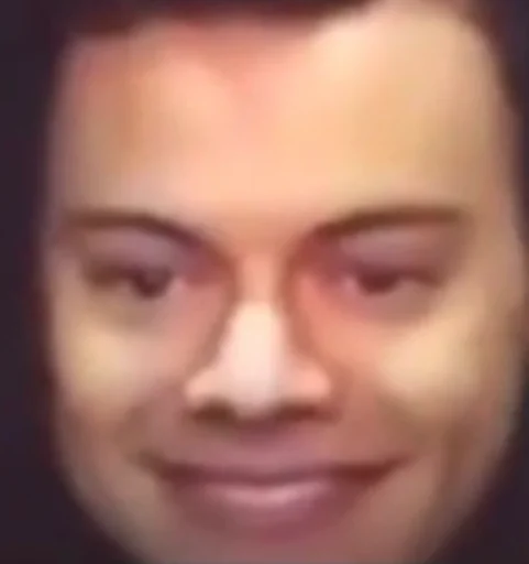 lip forehead eyebrow