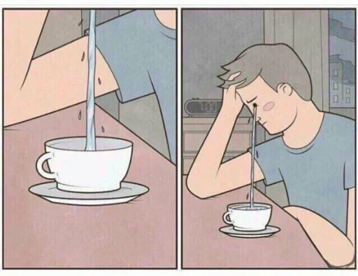 drawing cartoon tableware