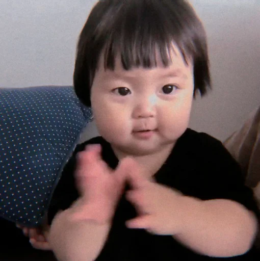 person toddler human face