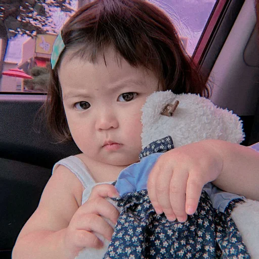 person toddler human face