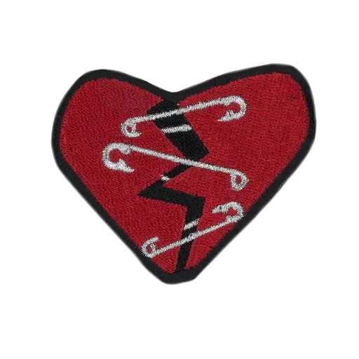carmine heart symbol