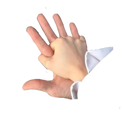 hand finger person
