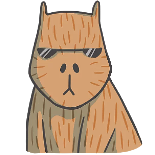 кошка эскиз мультфильм