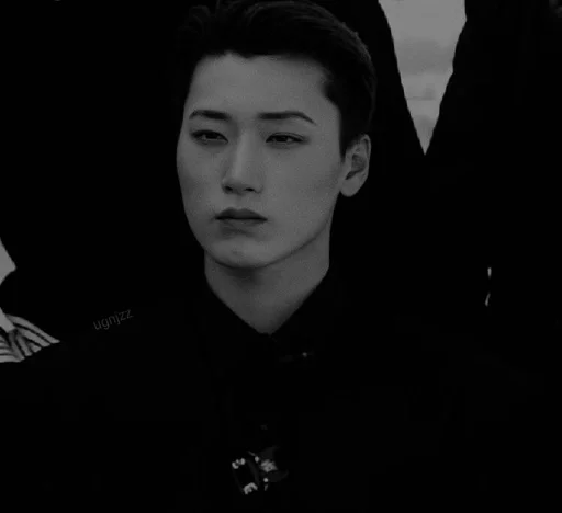 human face black and white person