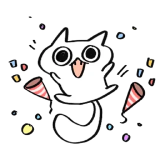 Стикер I was just drawing a picture of my cat Bryan - 0