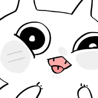 Стикер I was just drawing a picture of my cat Bryan - 7