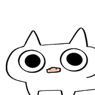 Стикер I was just drawing a picture of my cat Bryan - 8