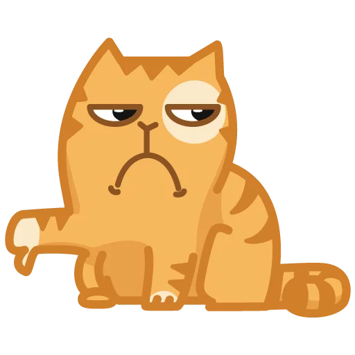 клипарт кошка мультфильм