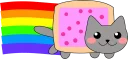 Sticker Nyan Cat - 1