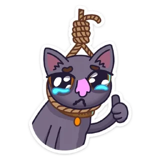 Sticker Кот Сима :: @stickroom - 5