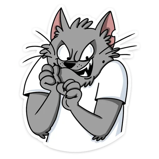 Sticker Кот Степан ВК  (@TgSticker) - 10