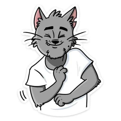 Sticker Кот Степан ВК  (@TgSticker) - 8