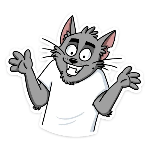 Sticker Кот Степан ВК  (@TgSticker) - 1