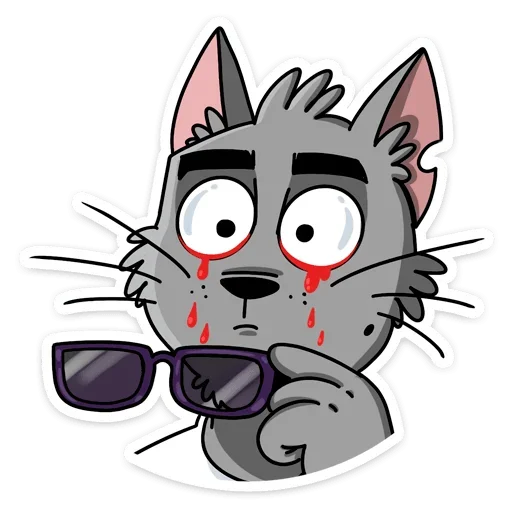 Sticker Кот Степан ВК  (@TgSticker) - 0