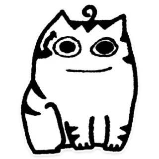 Sticker Неоднозначный Персик - 7