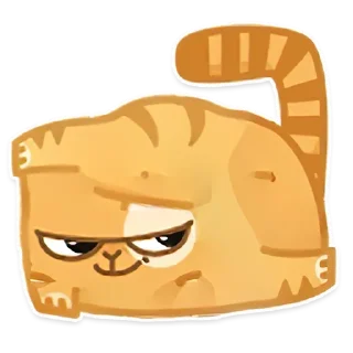 Sticker Неоднозначный Персик - 4