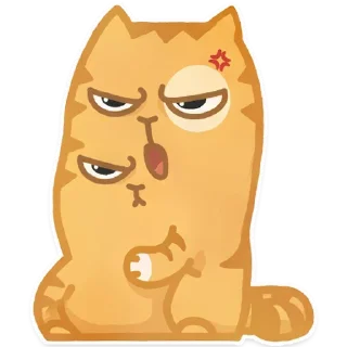 Sticker Неоднозначный Персик - 8