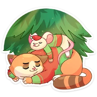 Sticker Кошки-мышки  (@TgSticker) - 11