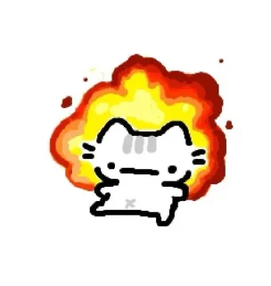 Sticker Cat - 2