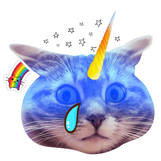 ✨ Котики-единороги @lennysticker - 