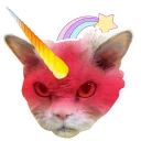 Sticker ✨ Котики-единороги @lennysticker - 3