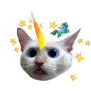 Sticker ✨ Котики-единороги @lennysticker - 4