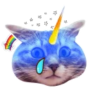 Sticker ✨ Котики-единороги @lennysticker - 2