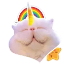 Sticker ✨ Котики-единороги @lennysticker - 7