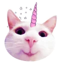 Sticker ✨ Котики-единороги @lennysticker - 5