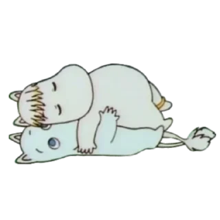 Sticker ➡️ @truecatharsis: Moomins - 1
