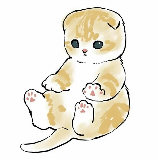 sketch clipart cat