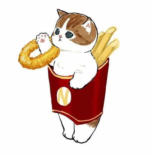 clipart cartoon fast food
