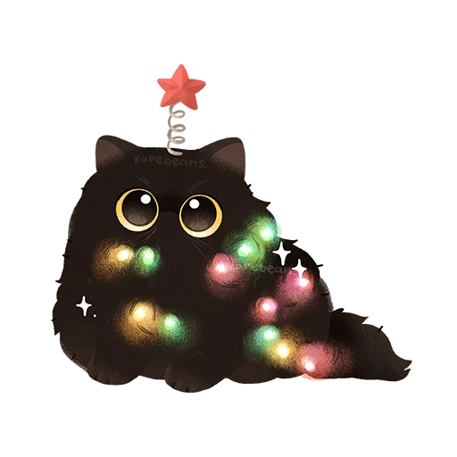 Стикер catsbydnn - 1