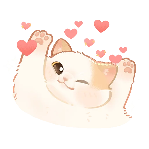 Sticker catsbydnn - 1