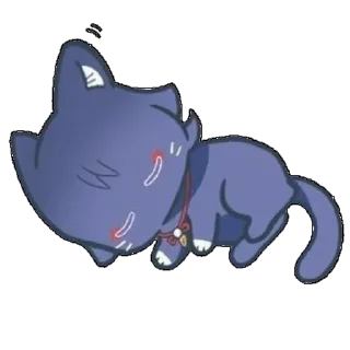 Стикер Cat Scaramouche @anime4_arts - 10