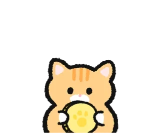 Стикер котятки..  ૮꒰◞ ◟ ꒱ა .. 
૮꒰@CUTE_stickers_emoji꒱ა - 8