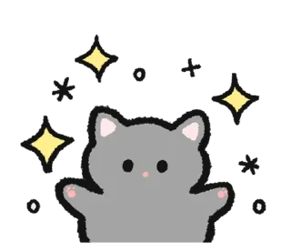 Стикер котятки..  ૮꒰◞ ◟ ꒱ა .. 
૮꒰@CUTE_stickers_emoji꒱ა - 6